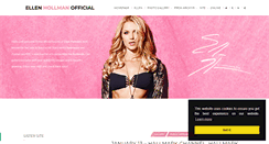 Desktop Screenshot of ellenhollman.com